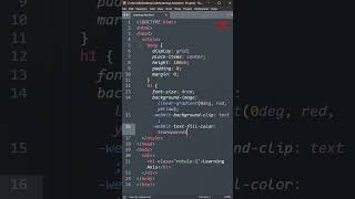 Text  HTML CSS [upl. by Yllak]