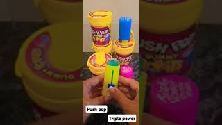 Triple power push pop candy [upl. by Mailliwnhoj336]