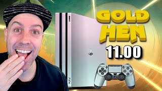 Cómo Liberar PS4 1100 con GOLDHEN 🎆  Método Fácil  Tutorial Completo [upl. by Joscelin]