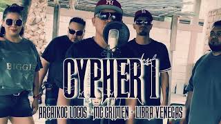 CYPHER 1  ARCAIKOS LOCOS  MC CRIMEN  LIBRA VENEGAS [upl. by Scuram]