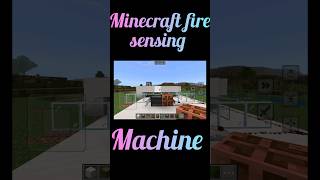 Minecraft fire sensing machine minecraft gaming game fire sensor [upl. by Lian]