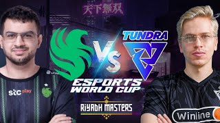 Riyadh Masters x EWC  FALCONS vs TUNDRA  Dota 2 [upl. by Amirak]