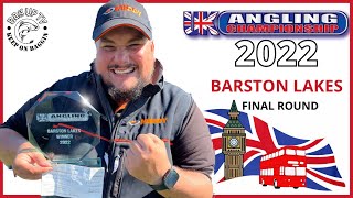 UK ANGLING CHAMPIONSHIP 2022  LAST ROUND AT BARSTON LAKES  BAGUPTV 2022  AUG [upl. by Sukhum]