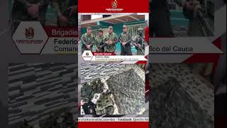 Frustrado atentado terrorista de la disidencia Dagoberto Ramos por tropas del Ejército Nacional [upl. by Yorgerg858]