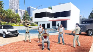 GTA Michael Arrested in Indian Bike Driving 3D [upl. by Ellehc]