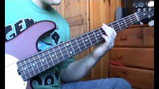 Kings of Leon  Revelry bass cover  Nick Latham [upl. by Ilhsa]