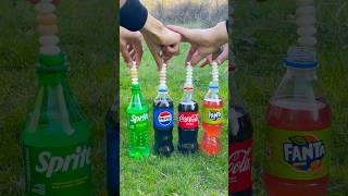 “Testing the Legend Cola and Fanta vs Sprite vs Pepsi with Mentos” 🔥😱 experiment [upl. by Irrab951]