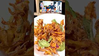 VB sirs Onion Pakoda recipe instantfood tastyfood snacks vegetarian tastyfood [upl. by Erdua]