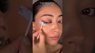 ✨Eye makeup tutorial without any brush ✅💯youtubeshorts shortsfeed eyemakeup eyes eyeshadow [upl. by Ytsirhc]