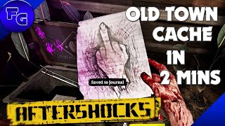 How To Get The Old Town Cache In Under 2 Mins   The Walking Dead Saints And Sinners AfterShocks [upl. by Demeyer]