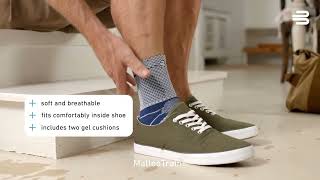 Ankle pain got you down Breathable Ankle Support Bauerfeind MalleoTrain [upl. by Anirroc]