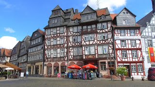 GERMANY historic center of Wetzlar Butzbach and Braunfels Hessen [upl. by Biddick]