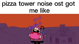 Pizza Tower Noise OST got me like [upl. by Alaet]