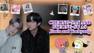 🧟‍♂️All of us are dead react to GyeongSu as Kim Taehyung🐯 🇧🇷🇺🇸GachaClub [upl. by Aihtenak]