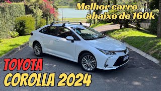 O que há de novo no Toyota Corolla XEI 2024 [upl. by Yhtorod]