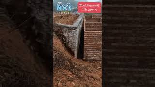 Foundation Collapse during construction nxtcoatings siteinsights shortvideos viralvideo shorts [upl. by Lilybelle233]