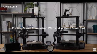 Printing Speed Comparison With and Without Sonic Pad [upl. by Zerat]