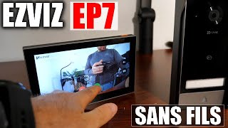 EZVIZ EP7 VISIOPHONE SANS FIL SIMPLE DINSTALLATION INTELLIGENT TEST 2024 [upl. by Nosnorb]