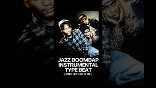 Boom Bap 90s Freestyle Type Beat ProdOne Hot Drink jazzy boombap atribecalledquest typebeat [upl. by Accem4]