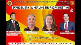 🔴𝐋𝐢𝐯𝐞 Evangelistic amp Healing Meeting 31 Oct 2024 Faith Christian Church  Faith tv Ps Cecil Barkat [upl. by Onibas220]