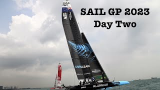 SAIL GP SINGAPORE Day Two Spectator Experience [upl. by Immanuel]