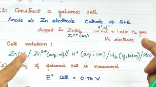 EC12Calculate the reduction potential of Zn electrode dipped in ZnSO4 using SHEElectrochemistry [upl. by Yror]