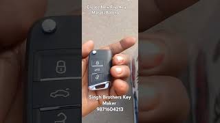 Create new flip Key Maruti Baleno Car Flip Key RemoteSancer Coding With Code 👍 [upl. by Ueik]