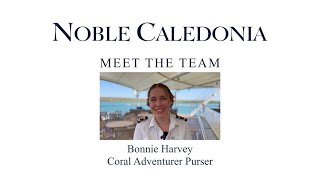 Coral Adventurer Meet the Team Bonnie Purser [upl. by Lundell]