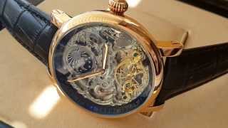 Patek Philippe Skeleton Black Gold Automatic 2014 [upl. by Norga]