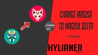 Change Magisk Official to Magisk Delta  Kitsune [upl. by Airaet]