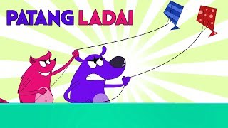 Patang Ep 49  Pyaar Mohabbat Happy Lucky  Funny Hindi Cartoon Show  Zee Kids [upl. by Ahselet]