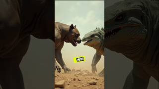 Pitbull FaceOff Komodo Dragon😱 [upl. by Nelle]