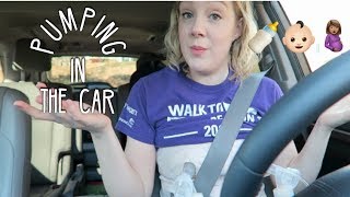 Pumping Breastmilk in the Car [upl. by Roseann]