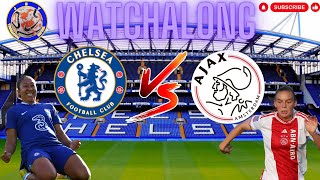 Chelsea fc women vs Ajax women champions league quarter final second leg [upl. by Fulmer227]