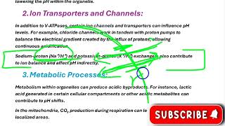 Sources of Acidification of Cell Organelles✔️💯📚 MZO001📚👉 UNIT6 ✔️ science msczoology viralvideo [upl. by Ayinat5]