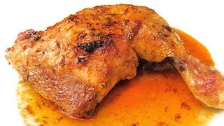 Muslos de pollo asado al horno con especias de adobo [upl. by Newg825]