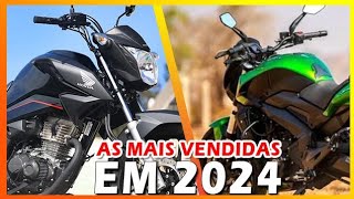 AS MOTOS MAIS VENDIDAS ATÉ O MOMENTO  COM surpresa e SEM surpresa [upl. by Lydnek]