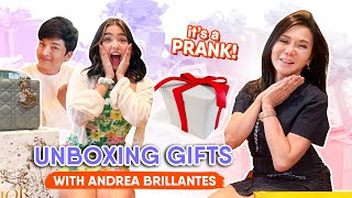 UNBOXING CHRISTMAS GIFTS with ANDREA BRILLANTES  DR VICKI BELO [upl. by Mendel]