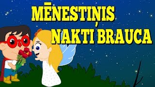 Mēnestiņis nakti brauca  Bērnu dziesmas  Latvian Folk Songs  Латышские детские песни [upl. by Avera]