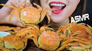 ASMR EATING HONGKONG HAIR CRABS EATING SOUND  LINHASMR 먹방 mukbang [upl. by Naira]