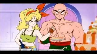 Launch Prepares Food For Tien DBZ Saiyan Saga [upl. by Orestes266]