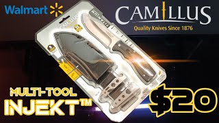 Camillus® Injekt™ Multi Tool Fixed Blade Knife  For the tinkers  Knife Review [upl. by Ikilisav]