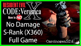 Resident Evil Code Veronica X HD  No Damage SRank [upl. by Geri724]