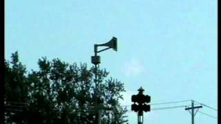 Sick Thunderbolt 1000T Siren Test Mendon MI 872010 [upl. by Grindlay714]