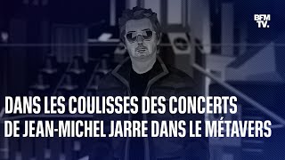 Avec JeanMichel Jarre dans les coulisses de son concert dans le métavers [upl. by Llerat]