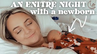 NEWBORN NIGHT ROUTINE 2022  2 Weeks Old  Exclusively Breastfeeding [upl. by Toback]