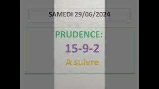 HERRASSIN SUGGESTION PMU QUINTE SAMEDI 29062024 CONSEILS [upl. by Goldner]