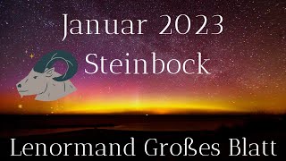 Monatslegung Steinbock Januar 2023 ♑ Lebensaufgabe und Durchbrüche [upl. by Votaw]