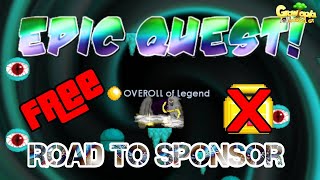 Growtopia  Free Epic Quest  Road To Sponsor [upl. by Jilleen]