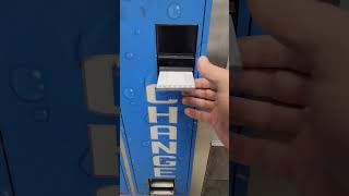 How to Clean Your Change Machine Money is so Dirty shorts laundromat [upl. by Niac]